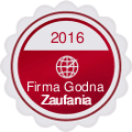Firma Godna Zaufania 2016